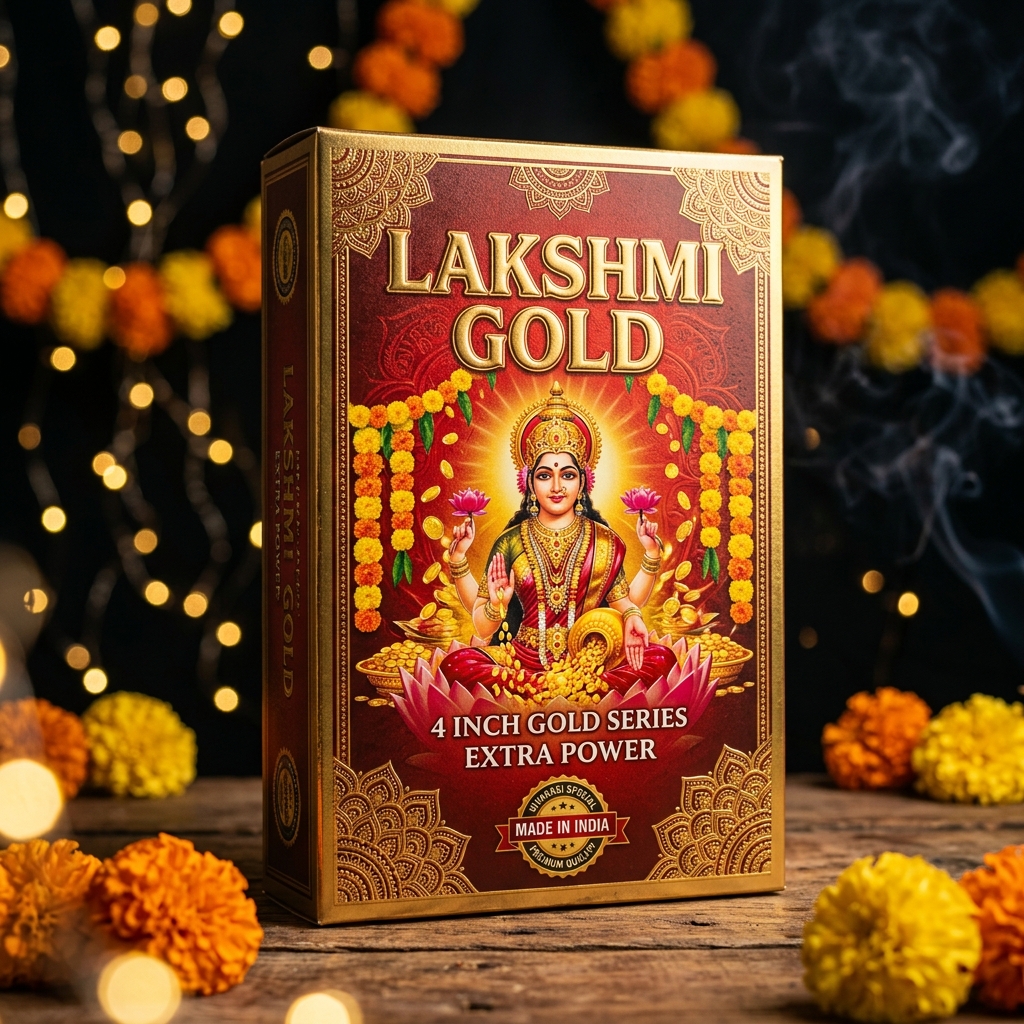 4" GOLD LAKSHMI